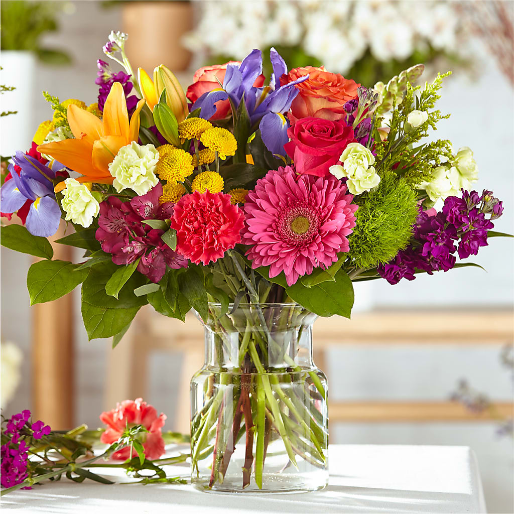 Bold & Bright – A Florist Original – VIVA'S FLOWER SHOP, Framingham MA
