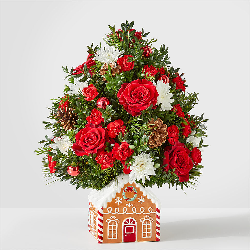 Spiced Gingerbread Tree – VIVA'S FLOWER SHOP, Framingham MA