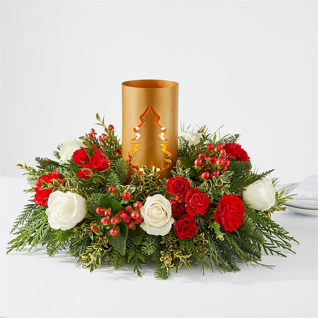 December Dreams Centerpiece – VIVA'S FLOWER SHOP, Framingham MA