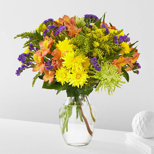 Marmalade Skies Bouquet – VIVA'S FLOWER SHOP, Framingham MA