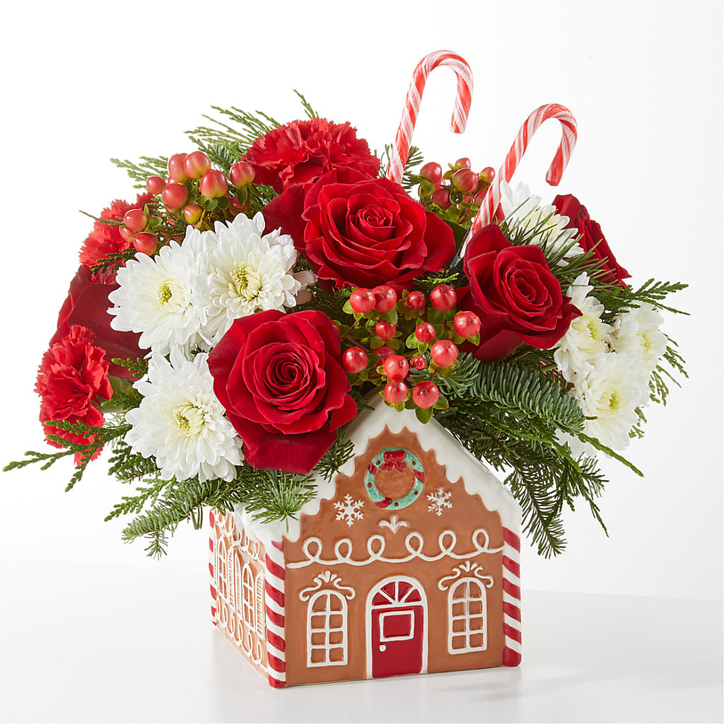 Gingerbread Bakery Bouquet – VIVA'S FLOWER SHOP, Framingham MA