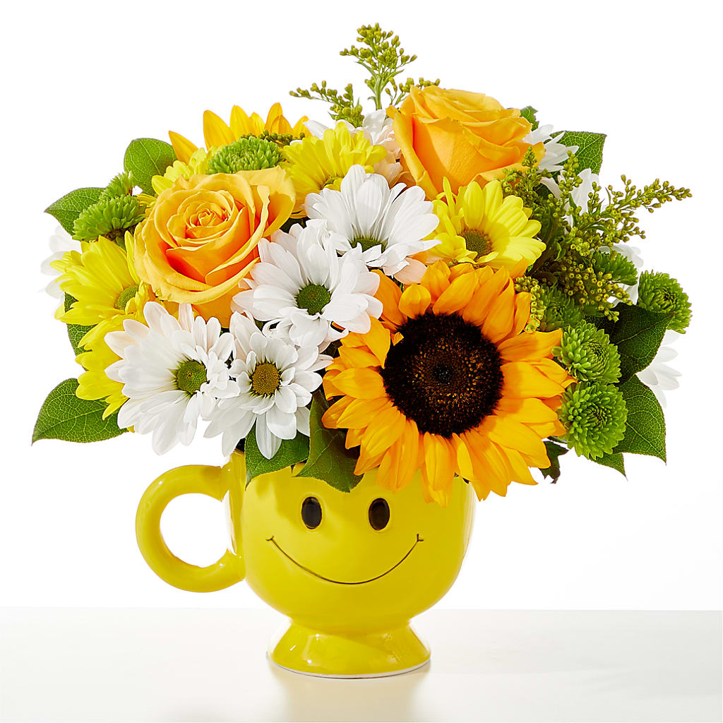 Be Happy Bouquet – VIVA'S FLOWER SHOP, Framingham MA