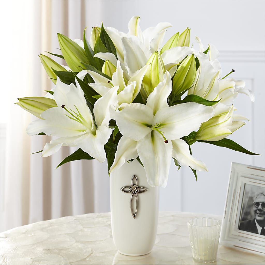 Faithful Blessings Bouquet – VIVA'S FLOWER SHOP, Framingham MA