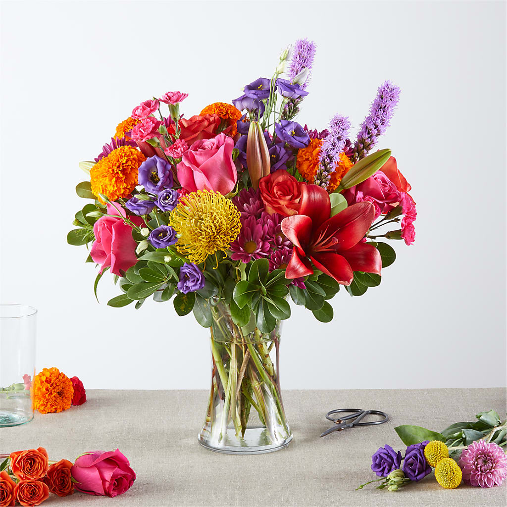 Feast of Color – A Florist Original – VIVA'S FLOWER SHOP, Framingham MA