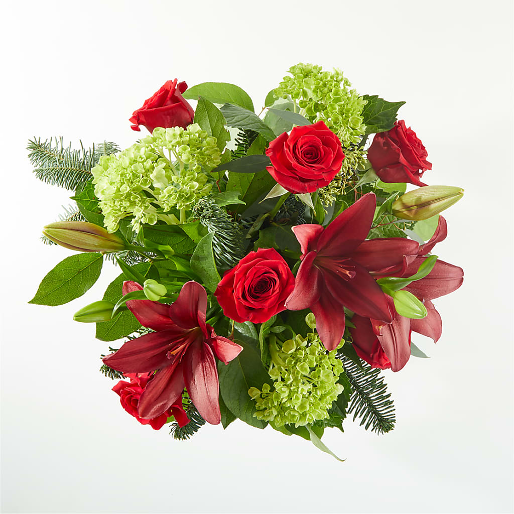 Merry Days Bouquet & Happy Birthday Topper – VIVA'S FLOWER SHOP, Framingham MA