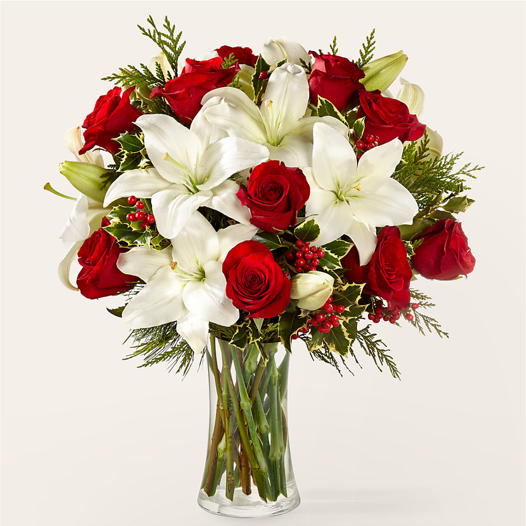 Sparkling Snowflakes Bouquet – VIVA'S FLOWER SHOP, Framingham MA