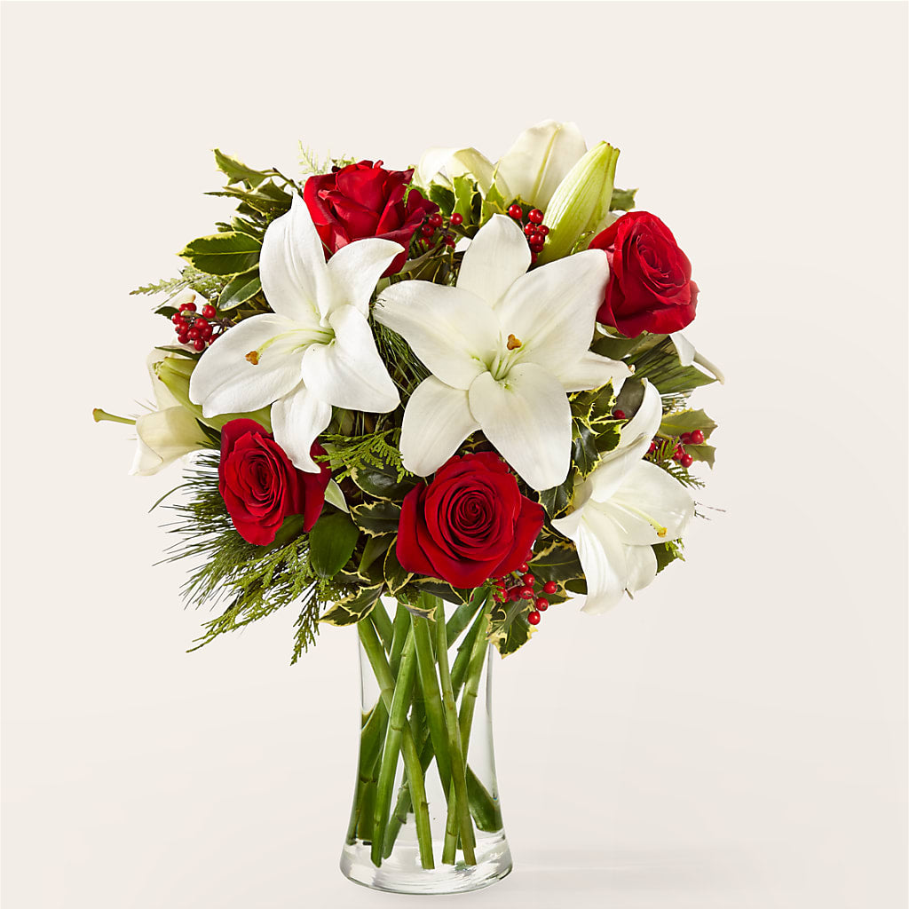 Sparkling Snowflakes Bouquet – VIVA'S FLOWER SHOP, Framingham MA
