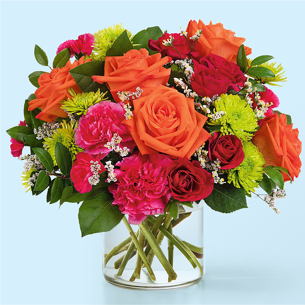Colorful Carnival Bouquet – VIVA'S FLOWER SHOP, Framingham MA