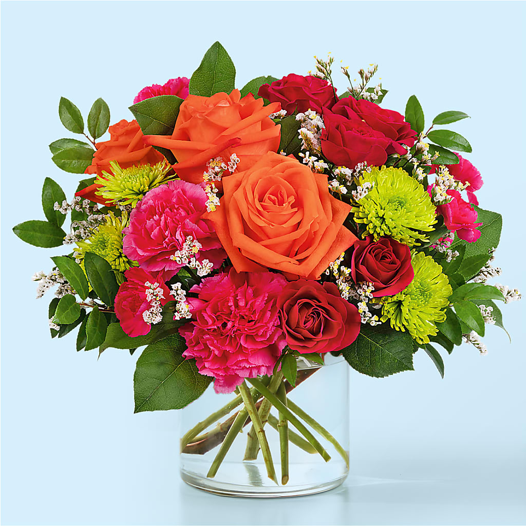 Colorful Carnival Bouquet – VIVA'S FLOWER SHOP, Framingham MA