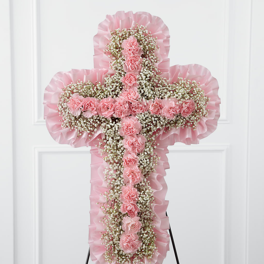Angel's Cross Easel – VIVA'S FLOWER SHOP, Framingham MA