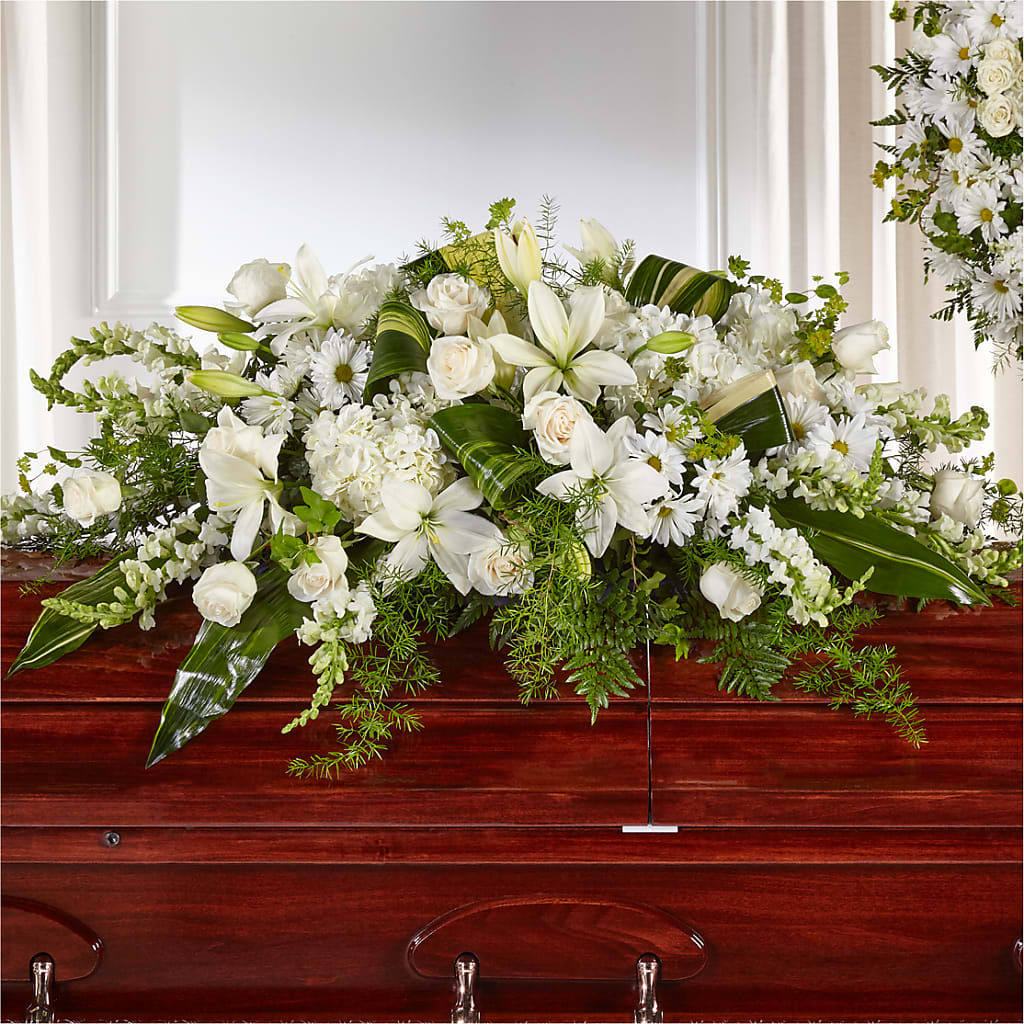 Abundance Casket Spray – VIVA'S FLOWER SHOP, Framingham MA