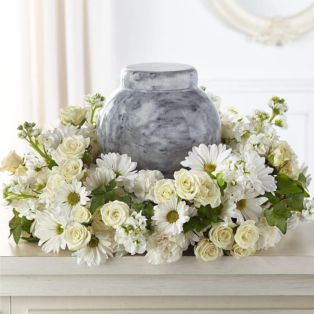 Timeless Tribute Cremation Adornment – VIVA'S FLOWER SHOP, Framingham MA