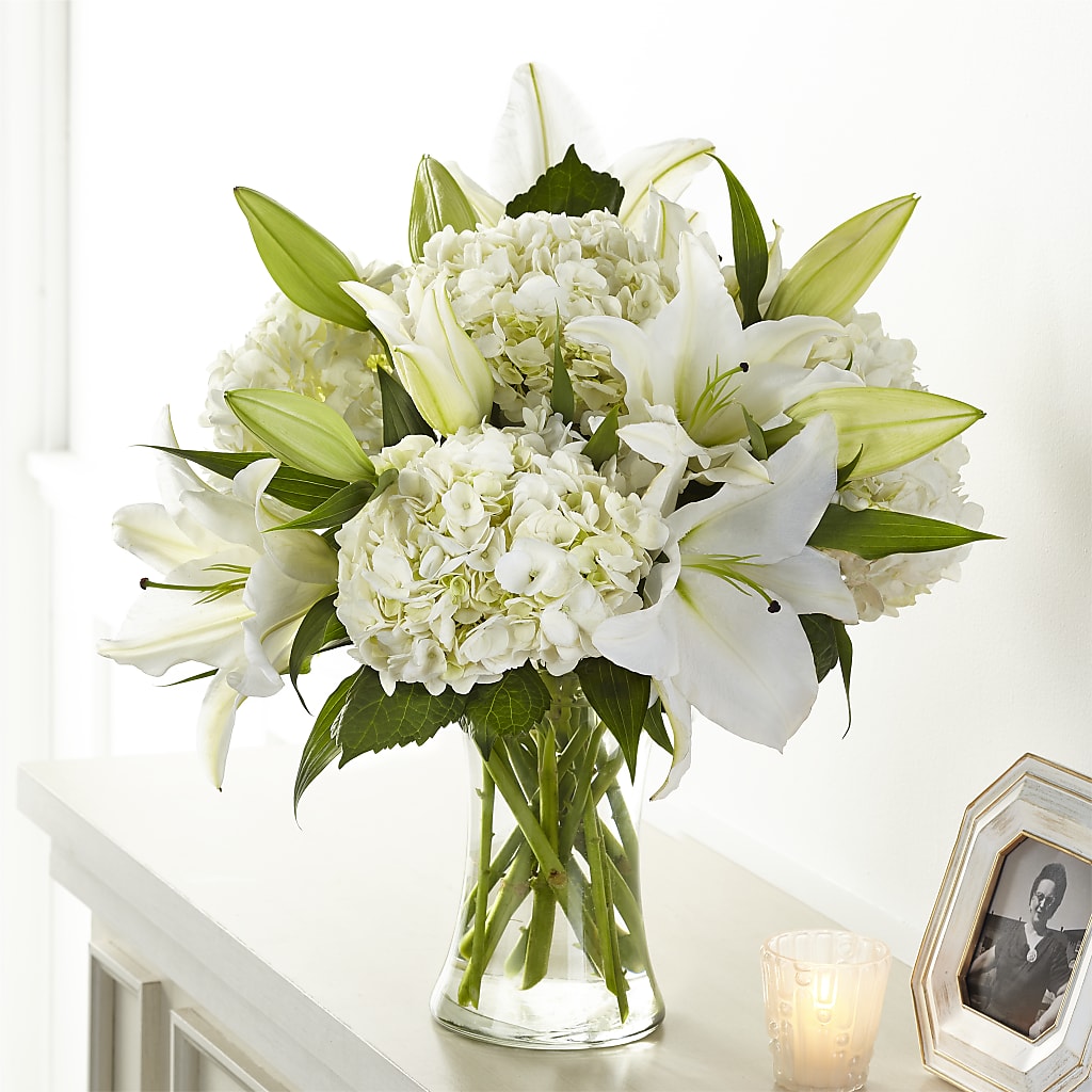 Compassionate Lily Bouquet – VIVA'S FLOWER SHOP, Framingham MA