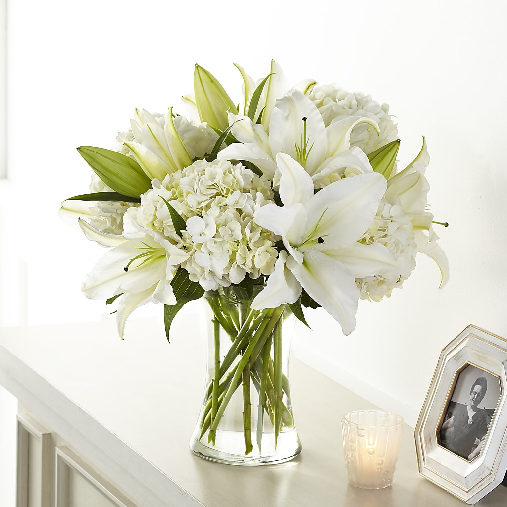 Compassionate Lily Bouquet – VIVA'S FLOWER SHOP, Framingham MA