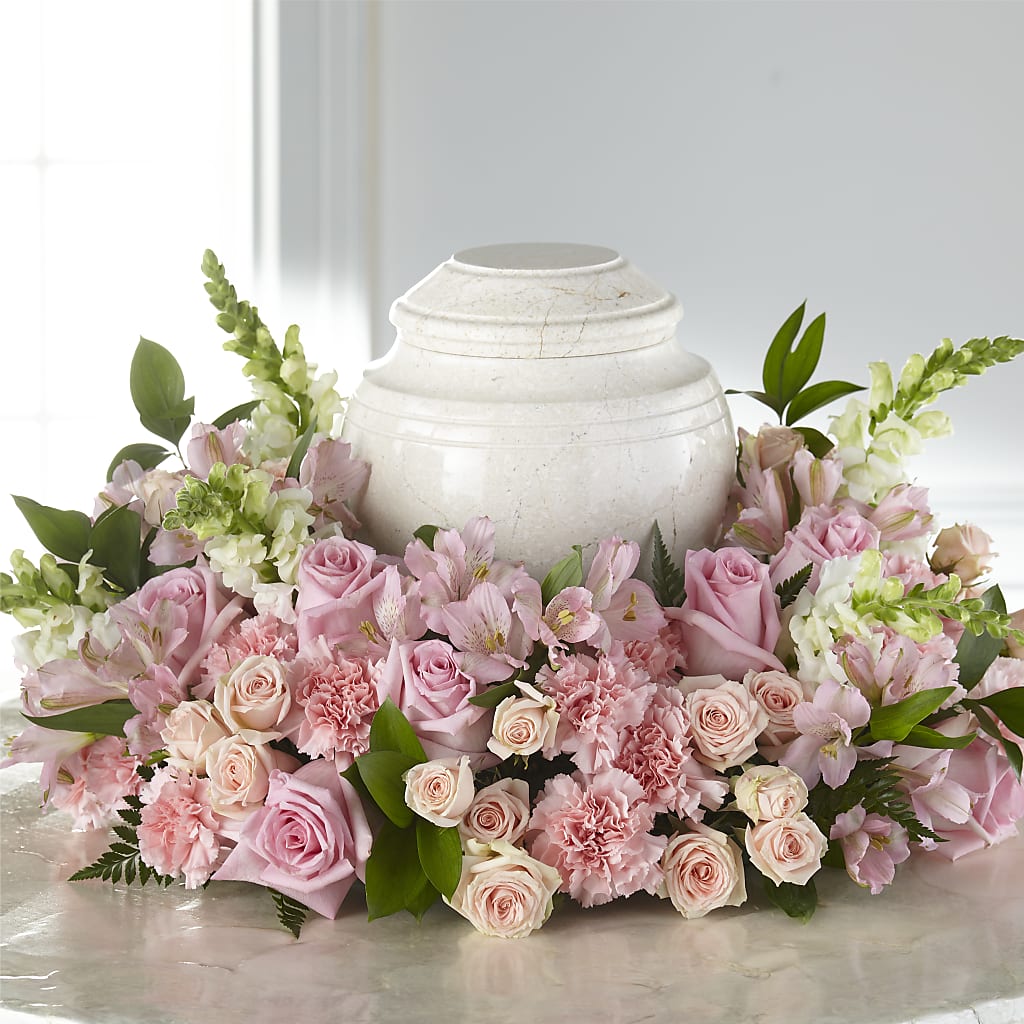 Blooms of Hope Cremation Adornment – VIVA'S FLOWER SHOP, Framingham MA