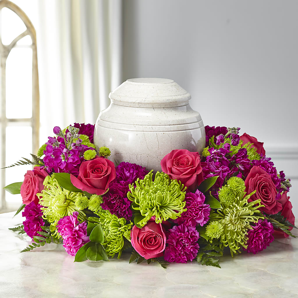 Hopeful Blessings Cremation Adornment – VIVA'S FLOWER SHOP, Framingham MA
