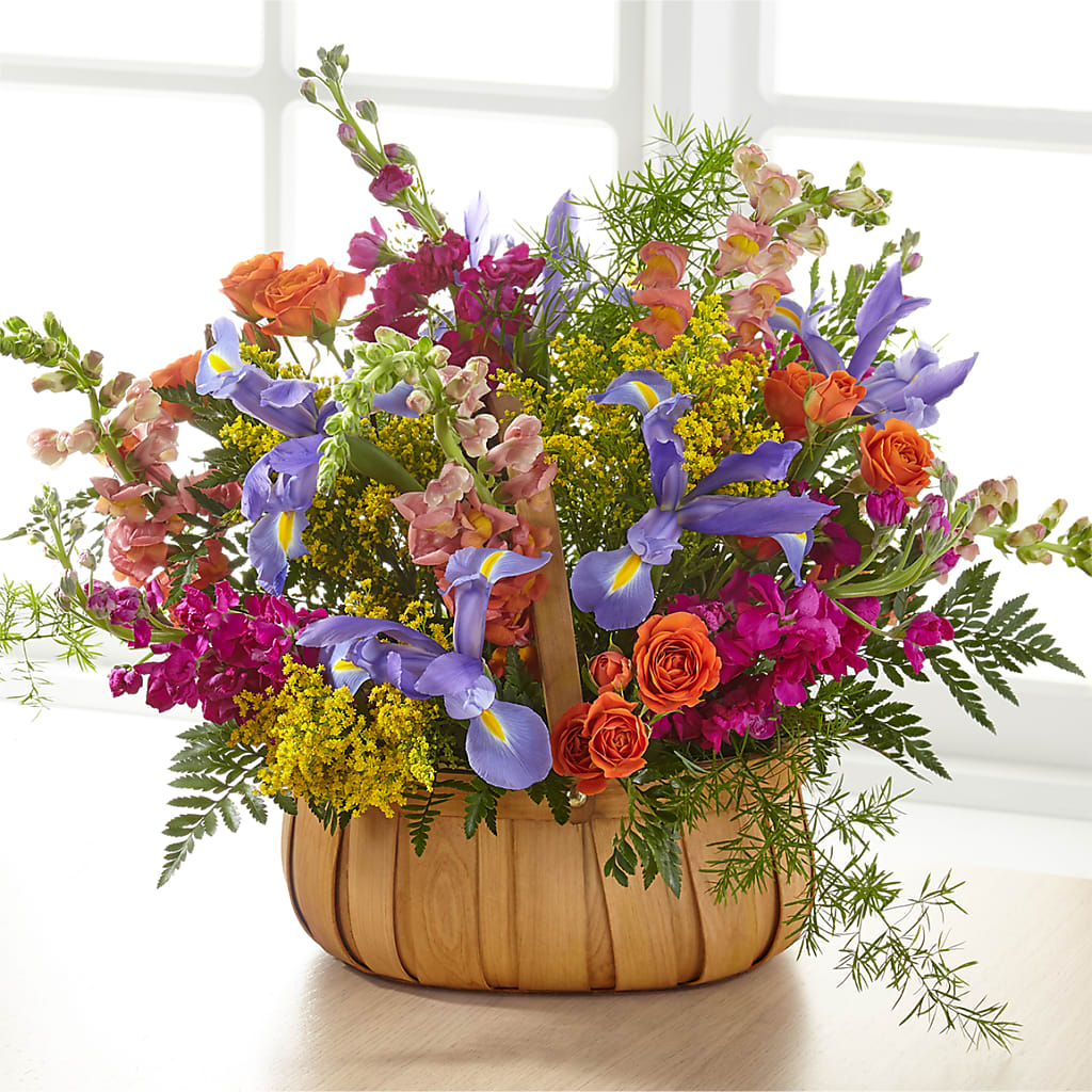 Garden of Life Basket – VIVA'S FLOWER SHOP, Framingham MA