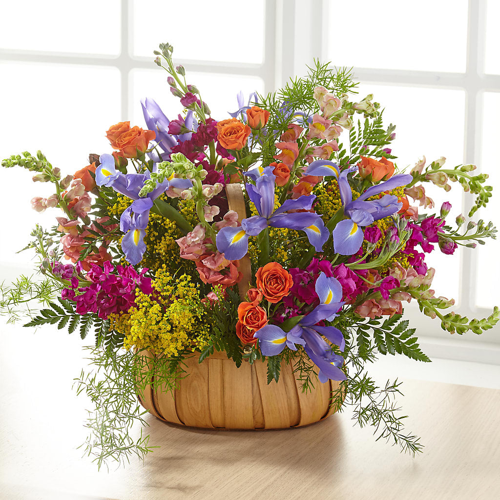 Garden of Life Basket – VIVA'S FLOWER SHOP, Framingham MA