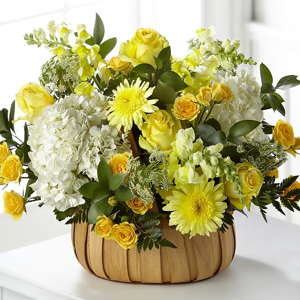 Rustic Remembrance Basket – VIVA'S FLOWER SHOP, Framingham MA