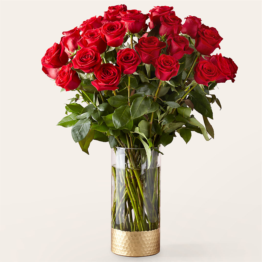 Classic Love Red Rose Bouquet – VIVA'S FLOWER SHOP, Framingham MA