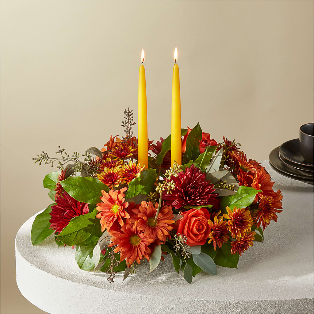 Ember Banquet Centerpiece – VIVA'S FLOWER SHOP, Framingham MA