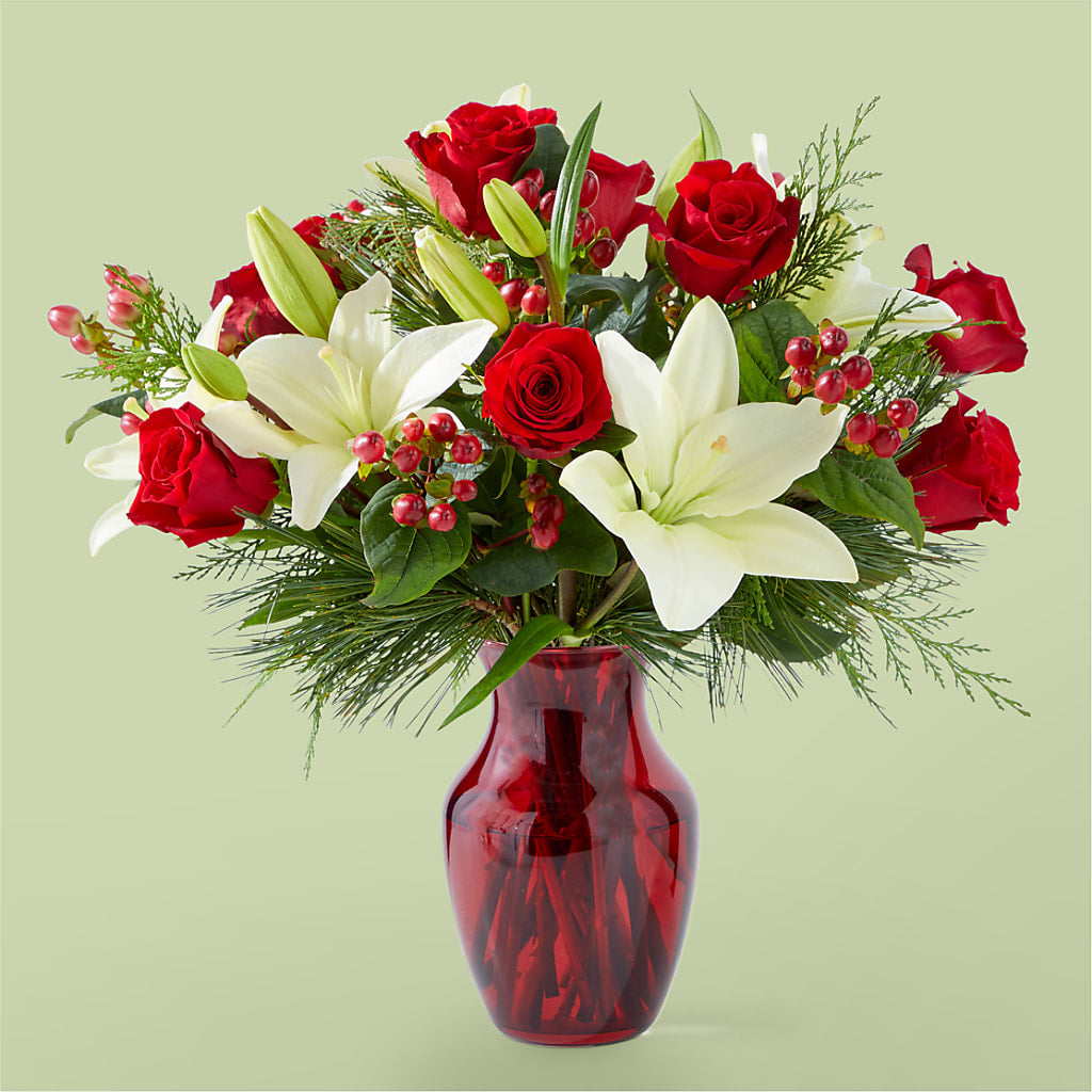 Evergreen Delight Bouquet – VIVA'S FLOWER SHOP, Framingham MA