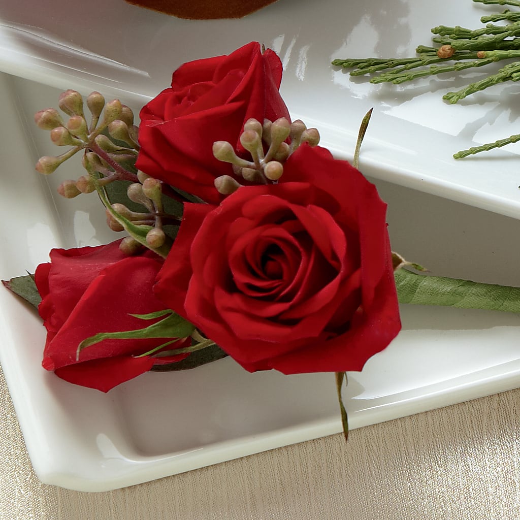 Red Spray Rose Boutonniere – VIVA'S FLOWER SHOP, Framingham MA