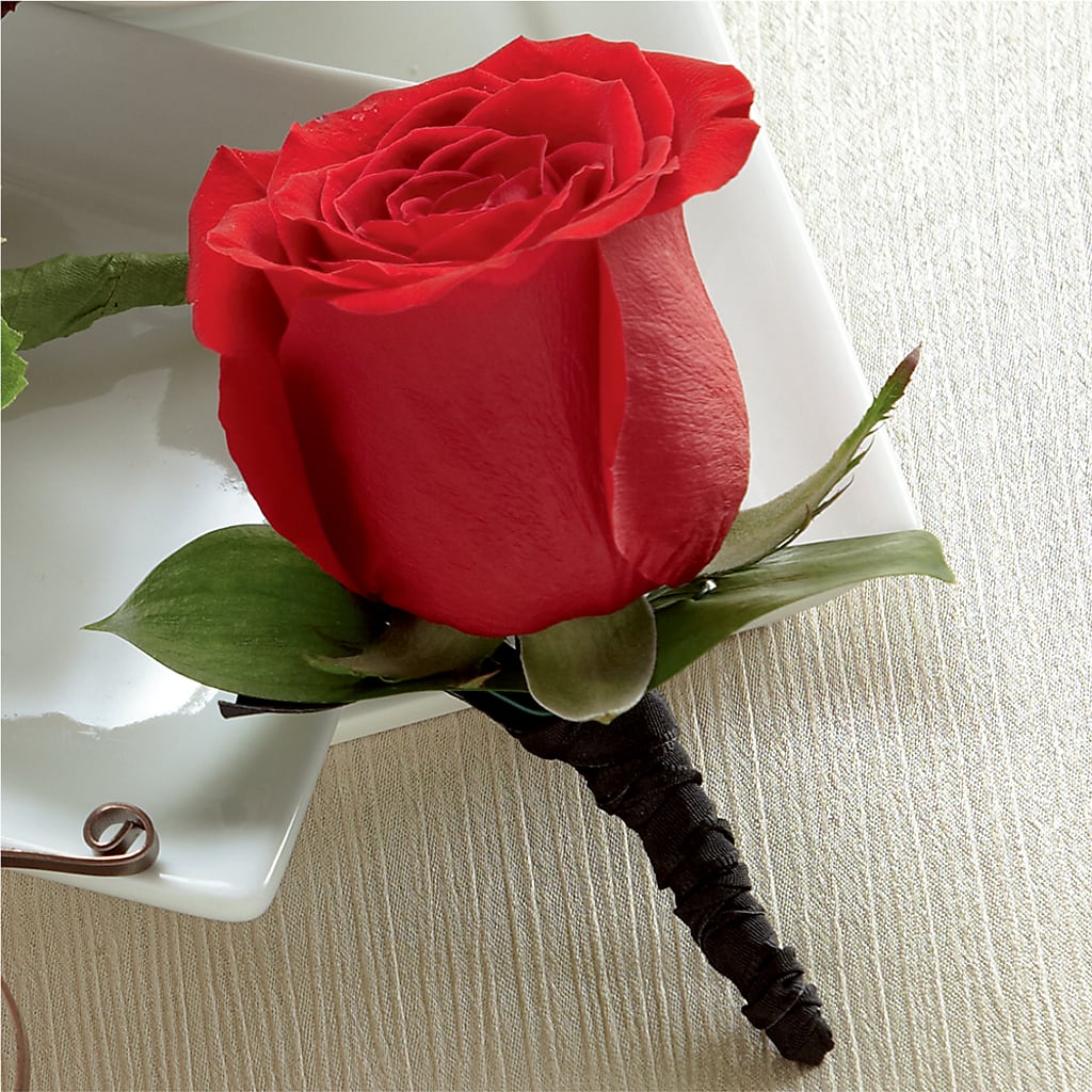 Red Rose Boutonniere – VIVA'S FLOWER SHOP, Framingham MA