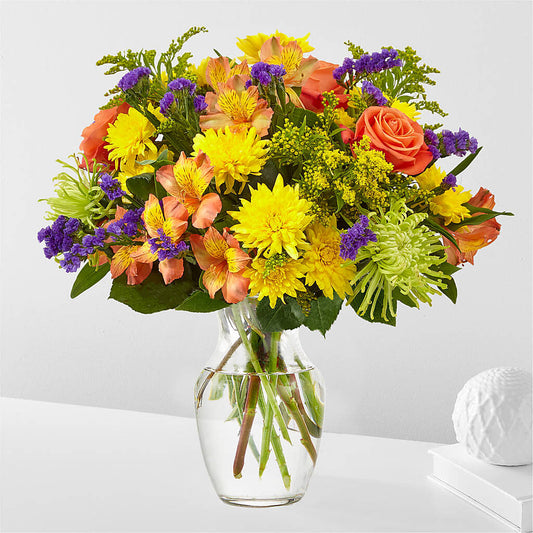 Marmalade Skies Bouquet – VIVA'S FLOWER SHOP, Framingham MA