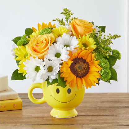 Be Happy Bouquet – VIVA'S FLOWER SHOP, Framingham MA