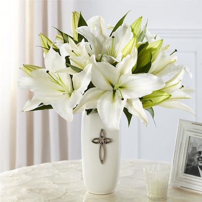 Faithful Blessings Bouquet – VIVA'S FLOWER SHOP, Framingham MA