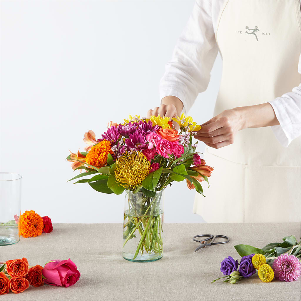 Feast of Color – A Florist Original – VIVA'S FLOWER SHOP, Framingham MA