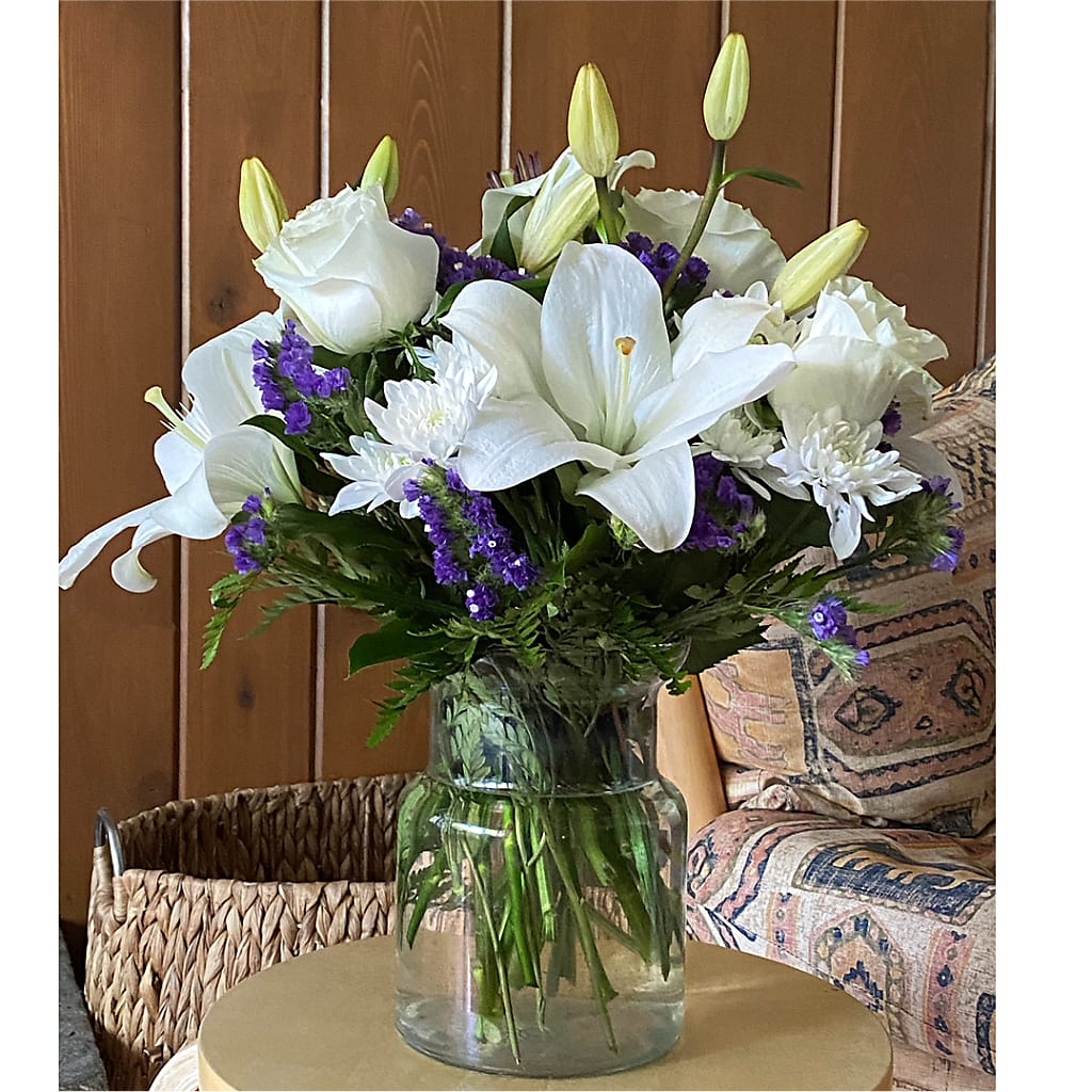 Beyond Blue Bouquet – VIVA'S FLOWER SHOP, Framingham MA