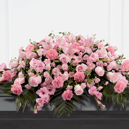 Garden of Comfort Casket Spray (Standard) – VIVA'S FLOWER SHOP, Framingham MA