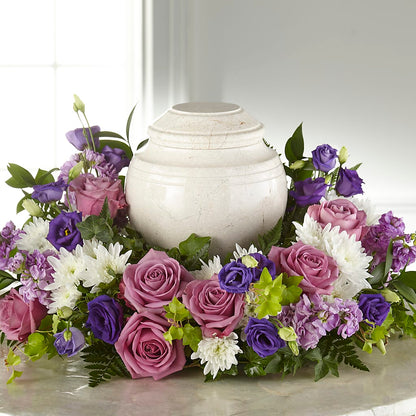 Blooming Sympathy Cremation Adornment – VIVA'S FLOWER SHOP, Framingham MA