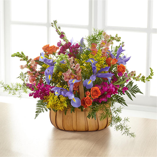 Garden of Life Basket – VIVA'S FLOWER SHOP, Framingham MA