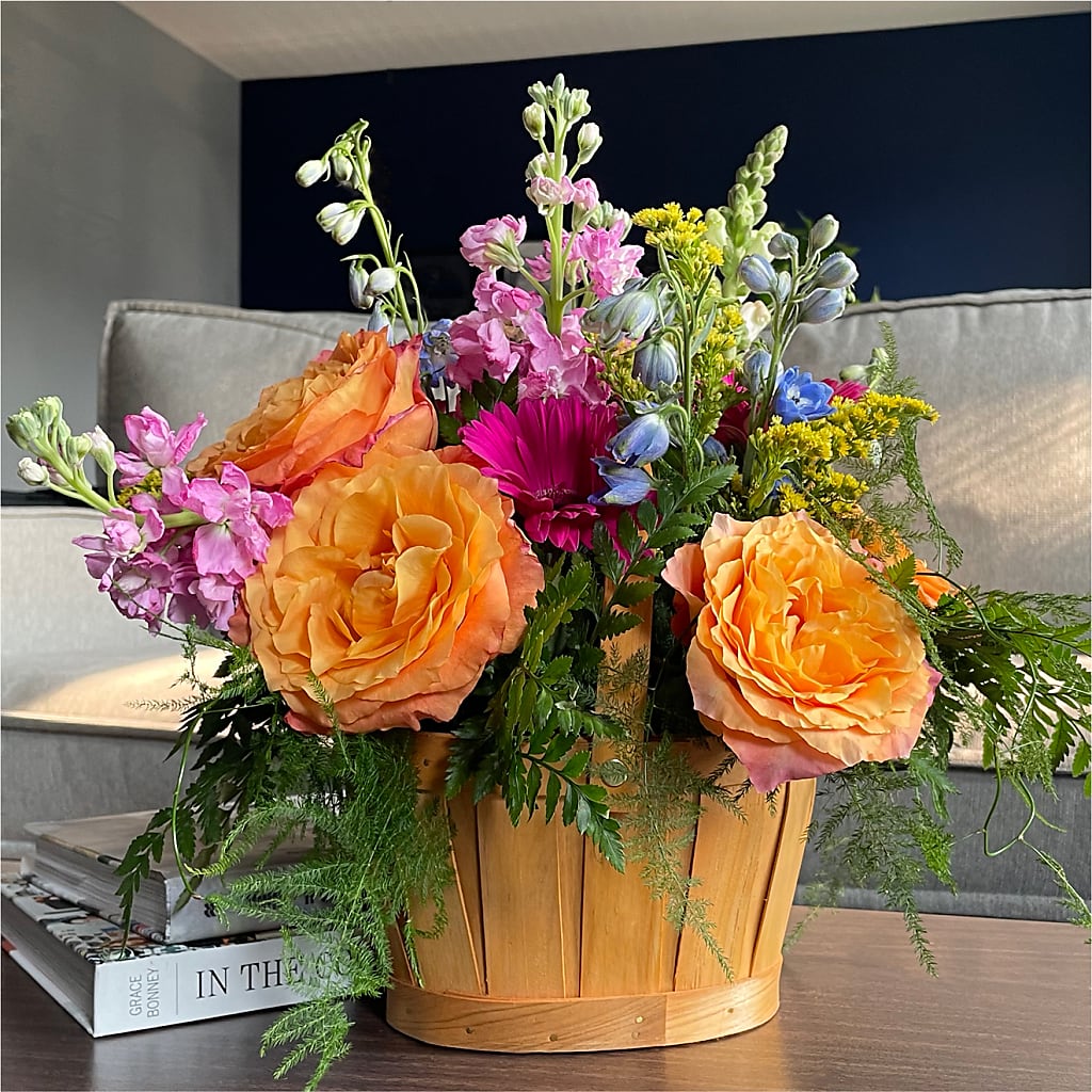 Garden of Life Basket – VIVA'S FLOWER SHOP, Framingham MA