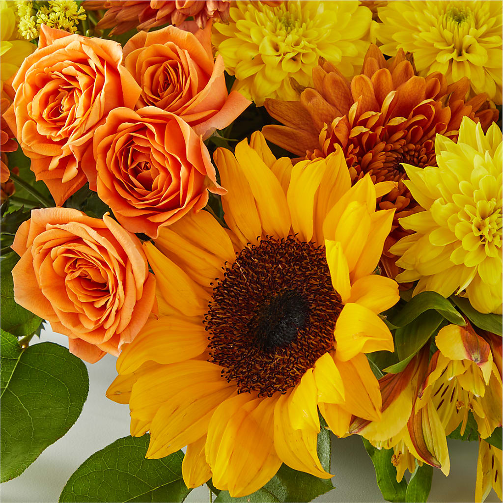 Autumn Harmony Centerpiece – VIVA'S FLOWER SHOP, Framingham MA