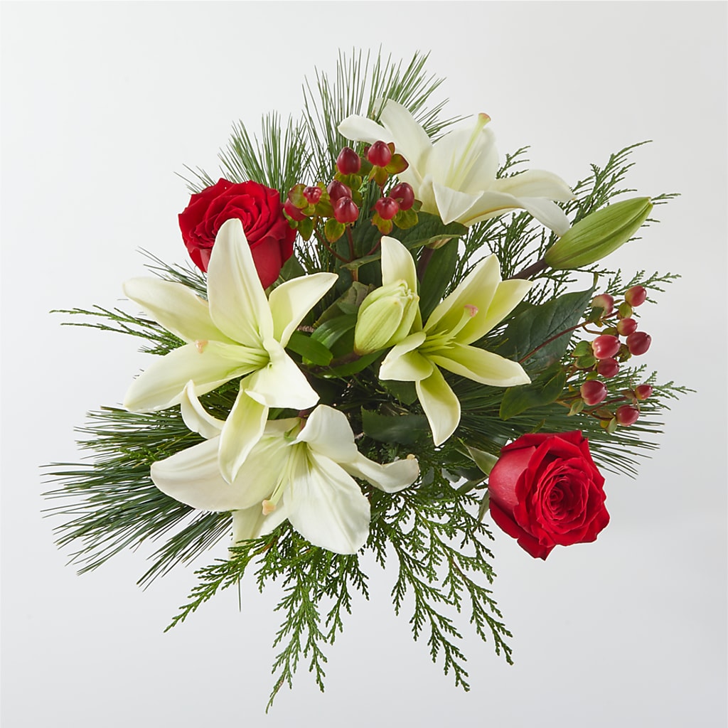 Evergreen Delight Bouquet – VIVA'S FLOWER SHOP, Framingham MA