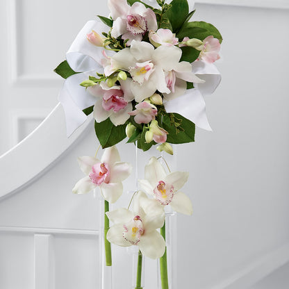 Perfect Entrance Pew Arrangement – VIVA'S FLOWER SHOP, Framingham MA