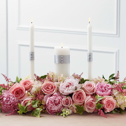 Worldwide Romance Unity Candle Arrangement – VIVA'S FLOWER SHOP, Framingham MA