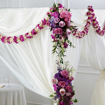 Color & Light Chuppah Decor – VIVA'S FLOWER SHOP, Framingham MA